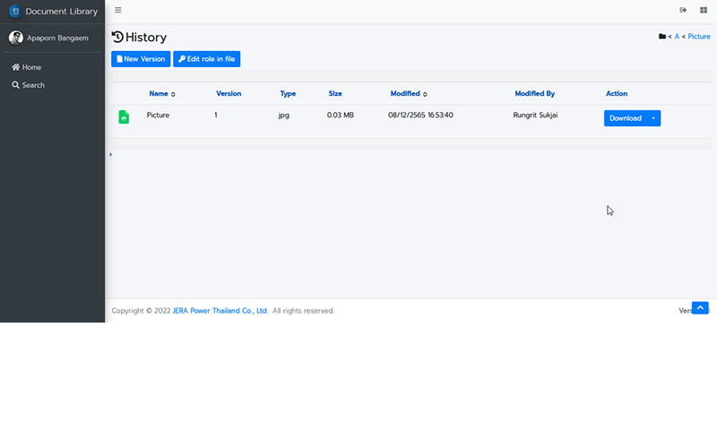 Document library