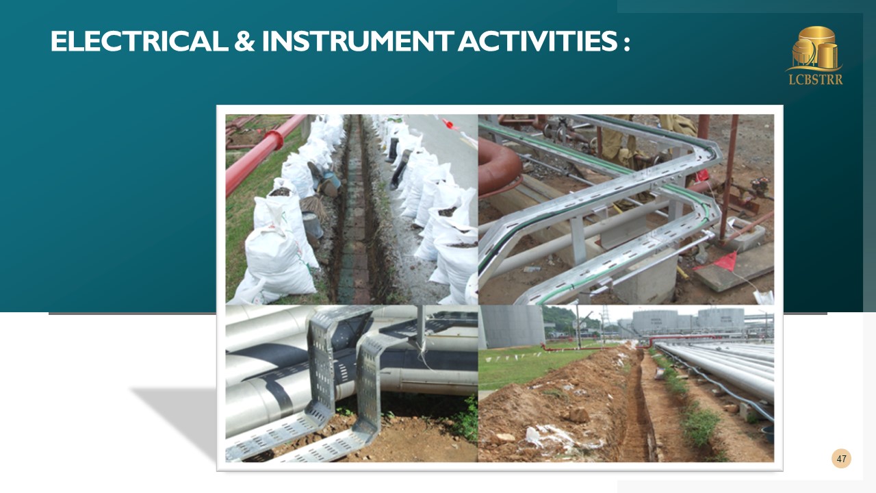 Electrical & Instrument activities