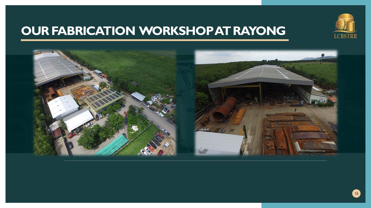 Our Fabrication Workshop Rayong