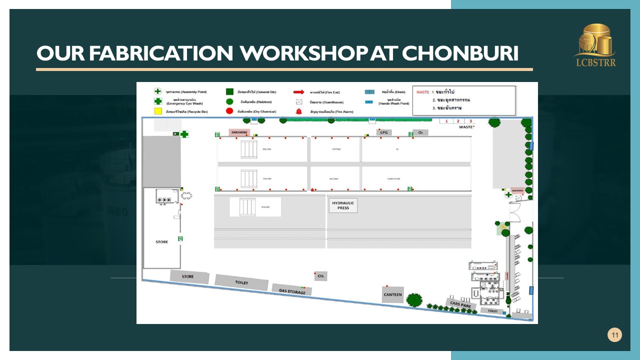 Our Fabrication Workshop Chonburi