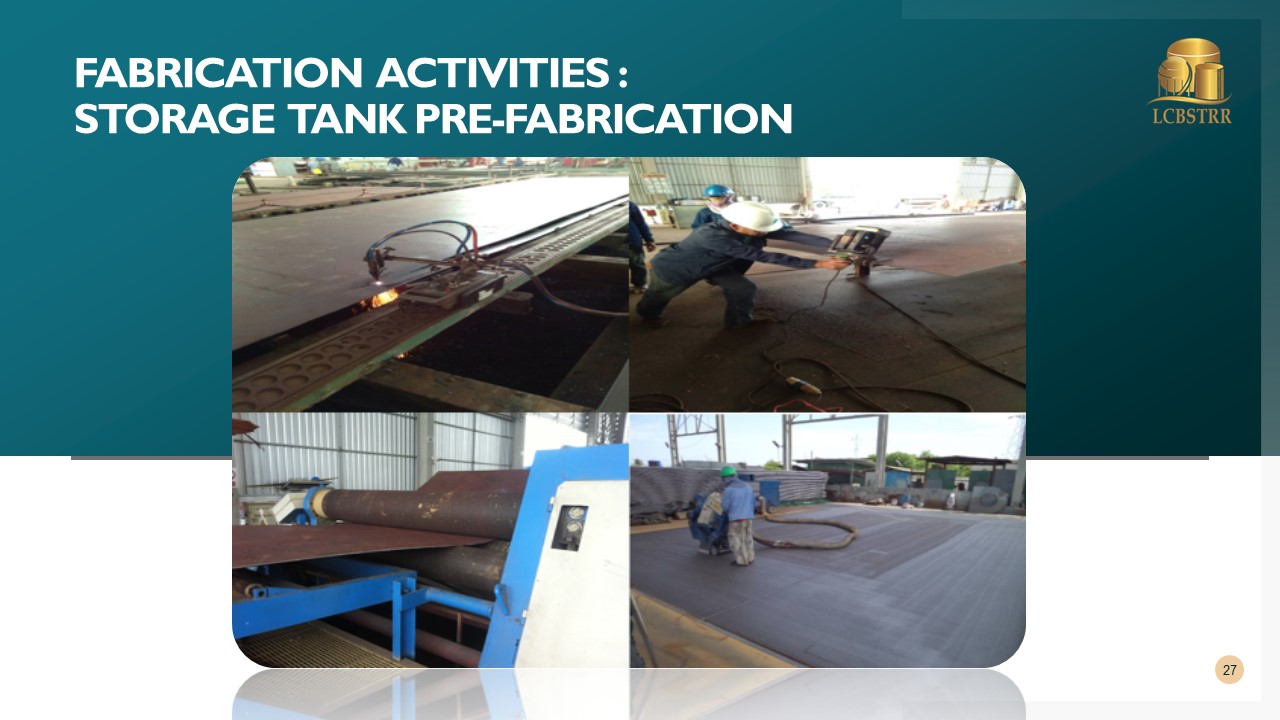 Storage Tank Pre-Fabrication